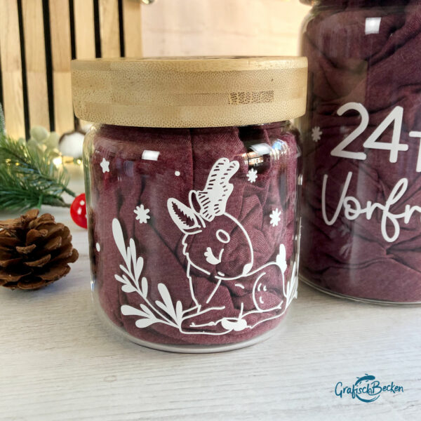 Adventsglas - 24 Tage Vorfreude